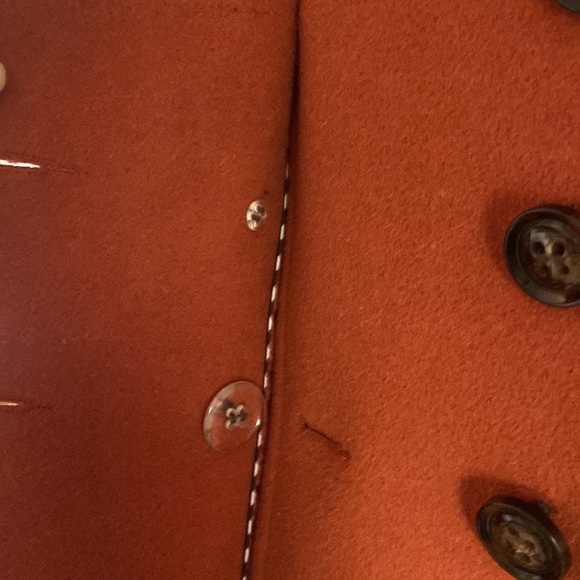 Saint John’s Bay Fully Lined Double Breasted wool Blend Pea Coat (“Chico”) - Picture 5 of 16